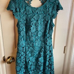 Hunter green dress